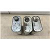 Image 5 : Three Vintage 1-Quart Outboard Motor Oil Cans: Esso Marvelube, B/A Outboard, and Texaco