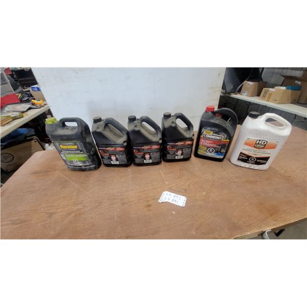 Havoline Concentrated Antifreeze, Nemco Heavy Duty Diesel Antifreeze, Prestone Command 22 litres