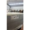 Image 6 : Haier Compact Mini Fridge with Freezer Compartment, White 20”×20”×18” and 2 t.v tables