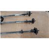 Image 2 : McKinley Adjustable Telescoping Trekking Poles with Wrist Straps and Snow Baskets, Set of 4