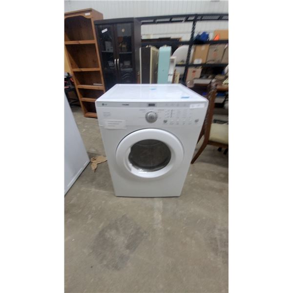 LG TROMM Front-Load Electric Dryer with Sensor Dry System and Super Capacity