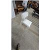 Image 4 : IKEA Adde White Stackable Chairs, Set of 3