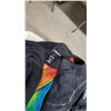 Image 12 : Klim Motorcycle Jacket and Pants, Held Gloves, and BMW System 7 Carbon Modular Helmet