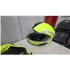 Image 3 : Klim Motorcycle Jacket and Pants, Held Gloves, and BMW System 7 Carbon Modular Helmet