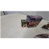 Image 8 : Vintage Japanese Tin Litho Toys, Nomura Space Patrol Cycle, Racing Motorcycle, Steam Roller and