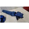 Image 2 : Two Blue Folded Outdoor chairs