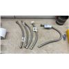 Image 2 : Plumbing Parts: Flexible Braided Hoses, o-Rings, PVC and Metal Pipes, Clamps