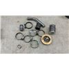 Image 3 : Plumbing Parts: Flexible Braided Hoses, o-Rings, PVC and Metal Pipes, Clamps