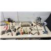 Image 1 : Large Lot of Hand Tools: Screwdrivers, Wrenches, Sockets, Files, Oilers, Paint Sprayer, Manual