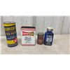 Image 4 : Vintage Gordon's Gin Bottle, Eight O'Clock Coffee Tin For Savings, Glover's Flea Killer, Bandages