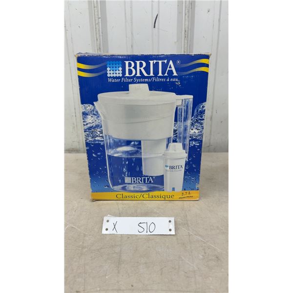 Brita Classic 2.7L Water Filter Pitcher