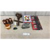 Image 2 : Vintage Wooden Stereoscope, Three Wise Monkeys, Snoopy, Oreo Tin, Star Wars Episode I