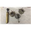 Image 2 : Ohaus School Balance Model 1200, Oil Lamp Parts, Wooden Wall Sconce