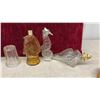 Image 2 : Vintage Glassware, Stone, Avon Figural Bottles, Star Tea Light Holders, Caldbecks Ashtray