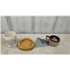 Image 8 : Vintage Glassware, Stone, Avon Figural Bottles, Star Tea Light Holders, Caldbecks Ashtray