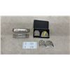 Image 1 : Music Master Extra Full Tone Harmonica, Star Harmonica and Stevens Stompers Tap Heel Plates