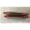 Image 6 : Music Master Extra Full Tone Harmonica, Star Harmonica and Stevens Stompers Tap Heel Plates