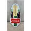 Image 3 : Modern Coca-Cola and Pepsi-Cola Advertising Signs, Coca-Cola Thermometer Sign, and Countertop