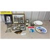 Image 1 : Royal Doulton "The Harrier" Commemorative Plate, Stained Glass Picture, Napkin Holders, Photos