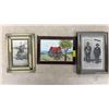 Image 9 : Royal Doulton "The Harrier" Commemorative Plate, Stained Glass Picture, Napkin Holders, Photos