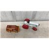 Image 11 : Toy Lot; Heinz Ford Model A Delivery Van, Allied Van Lines Trailer, Buddy L Van, Dodge Viper