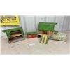 Image 1 : Vintage Tin Toy Farm Buildings Including Big Barn and Smaller Structure