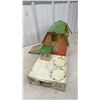 Image 3 : Vintage Tin Toy Farm Buildings Including Big Barn and Smaller Structure