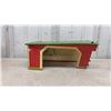 Image 7 : Vintage Tin Toy Farm Buildings Including Big Barn and Smaller Structure