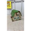 Image 9 : Vintage Tin Toy Farm Buildings Including Big Barn and Smaller Structure