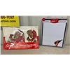 Image 18 : Coca-Cola “Play Refreshed” Fabric Wall Calendar, White Board, Sun Hats, and Tray