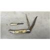 Image 2 : Vintage and Modern Pocket Knives, Brass Compass, Multi-Tool with Case