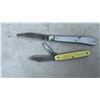 Image 4 : Vintage and Modern Pocket Knives, Brass Compass, Multi-Tool with Case
