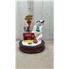 Image 5 : Coca-Cola Brand Window Thermometer, Door Handle, Radio and Polar Bear Figurine