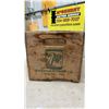 Image 4 : Vintage "Fresh Up with 7up" Wooden Crate 17” x11.5” and Two Galvanized Gas Cans with Wood Handles
