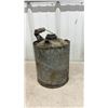 Image 7 : Vintage "Fresh Up with 7up" Wooden Crate 17” x11.5” and Two Galvanized Gas Cans with Wood Handles