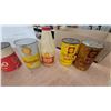 Image 2 : Vintage Shell Motor Oil Cans: Rotella, Rimula, X-100, and Golden Shell (10)