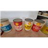 Image 3 : Vintage Shell Motor Oil Cans: Rotella, Rimula, X-100, and Golden Shell (10)
