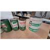 Image 4 : Vintage Oil Can Lot (10): Gulfpride, Ford, Wakefield Castrol, and Castrol CR-1