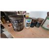 Image 5 : Vintage Oil Can Lot (10): Gulfpride, Ford, Wakefield Castrol, and Castrol CR-1