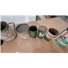 Image 8 : Vintage Oil Can Lot (10): Gulfpride, Ford, Wakefield Castrol, and Castrol CR-1