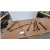 Image 1 : Vintage Cross Lug Wrench, Lug Wrenches, Jack Handles and Extensions from Spare Tire Kits