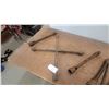 Image 4 : Vintage Cross Lug Wrench, Lug Wrenches, Jack Handles and Extensions from Spare Tire Kits