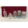 Image 3 : Vintage Glass Bottles and Jars Including Mrs. Butterworth's Syrup, Milk Bottles, Mason Jars and Mor