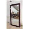 Image 4 : Large Wood-Framed Mirror, 31 W x 65” H