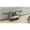 Image 2 : Peerless Two Handle Lavatory Faucet with Pop-Up Drain, Instructions, and Hardware