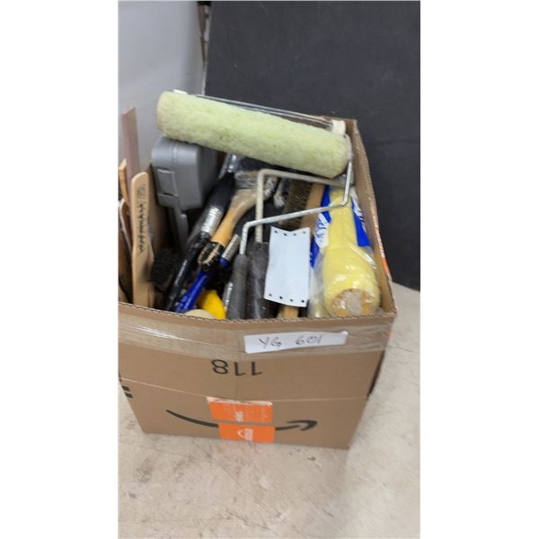 Fasteners and Paint Brush