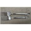 Image 7 : 1847 Rogers Silverware Set in Wood Case: 13-15 Pieces of Each