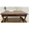 Image 5 : Magazine Rack Side Table with Two Shelves and Scalloped Edges, 23 × 25 × 13 1/2”