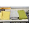 Image 3 : Assorted Fabric Rolls (20+ Meters): Plaid, Floral, Solid, and Geometric
