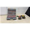 Image 1 : Ridgid and DeWalt Cordless Drills, NO Chargers, Drill Bit Set